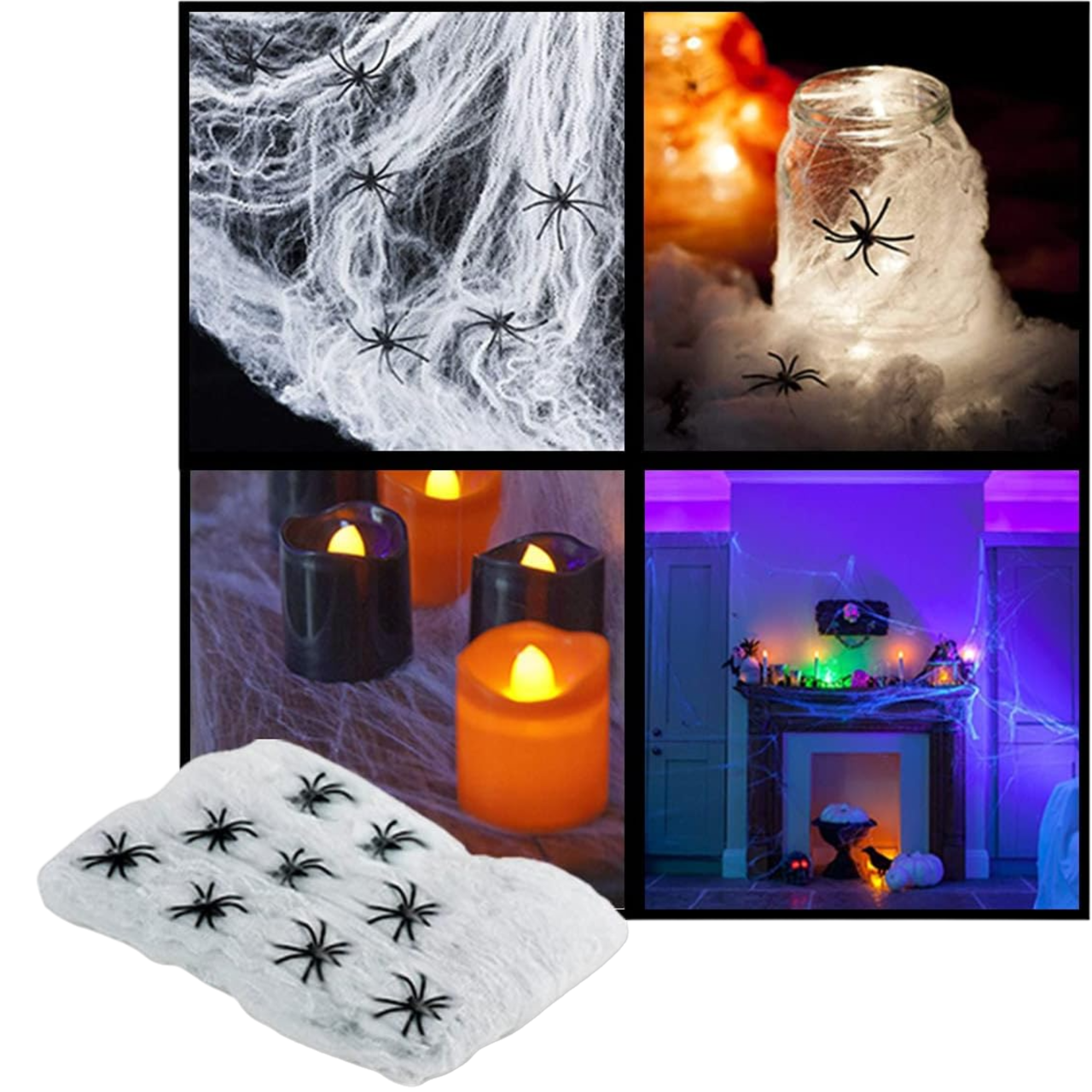 efektowne dekoracje halloween szkielety i dynie