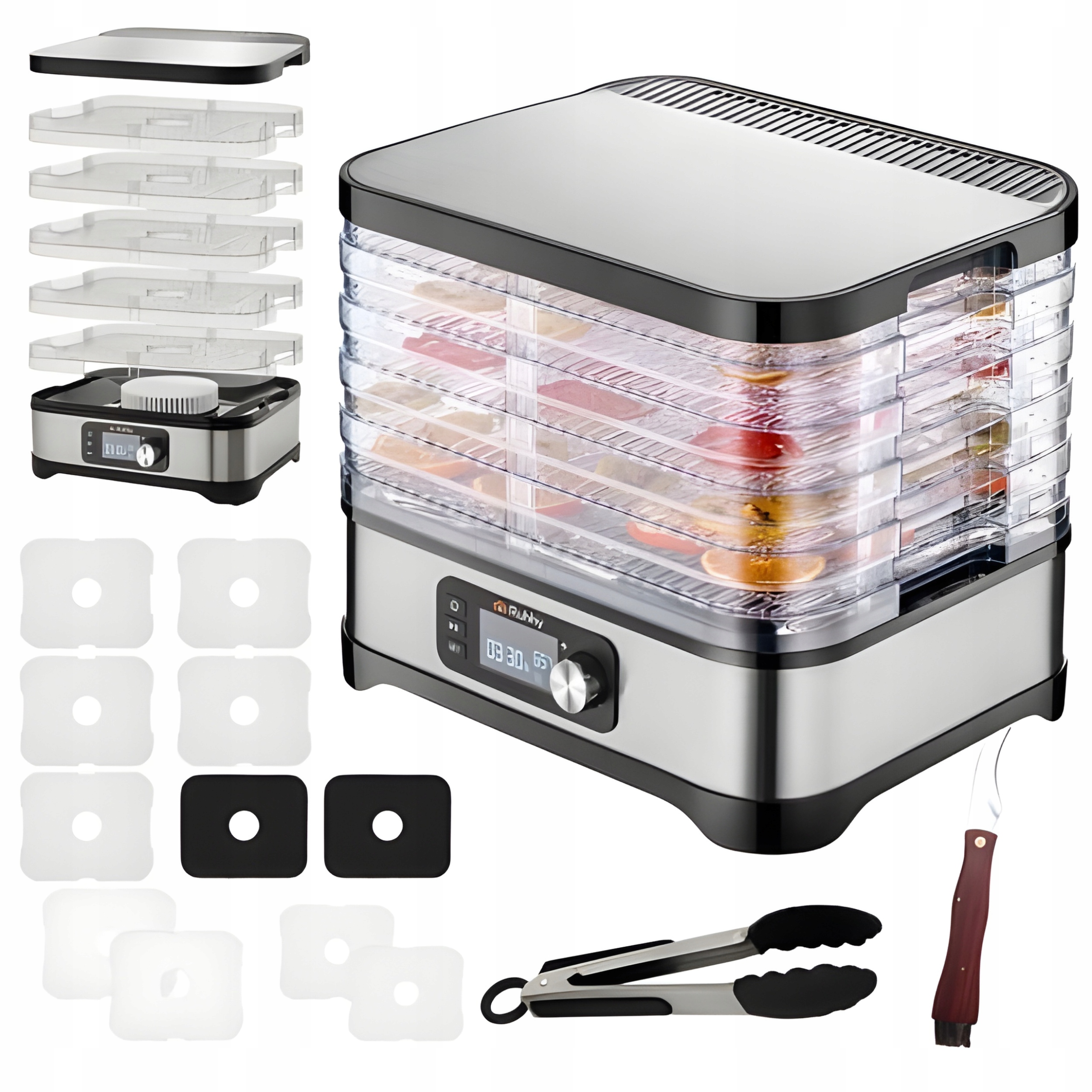suszarka-do-grzybow-owocow-warzyw-ziol-5-sit-400w-timer-akcesoria