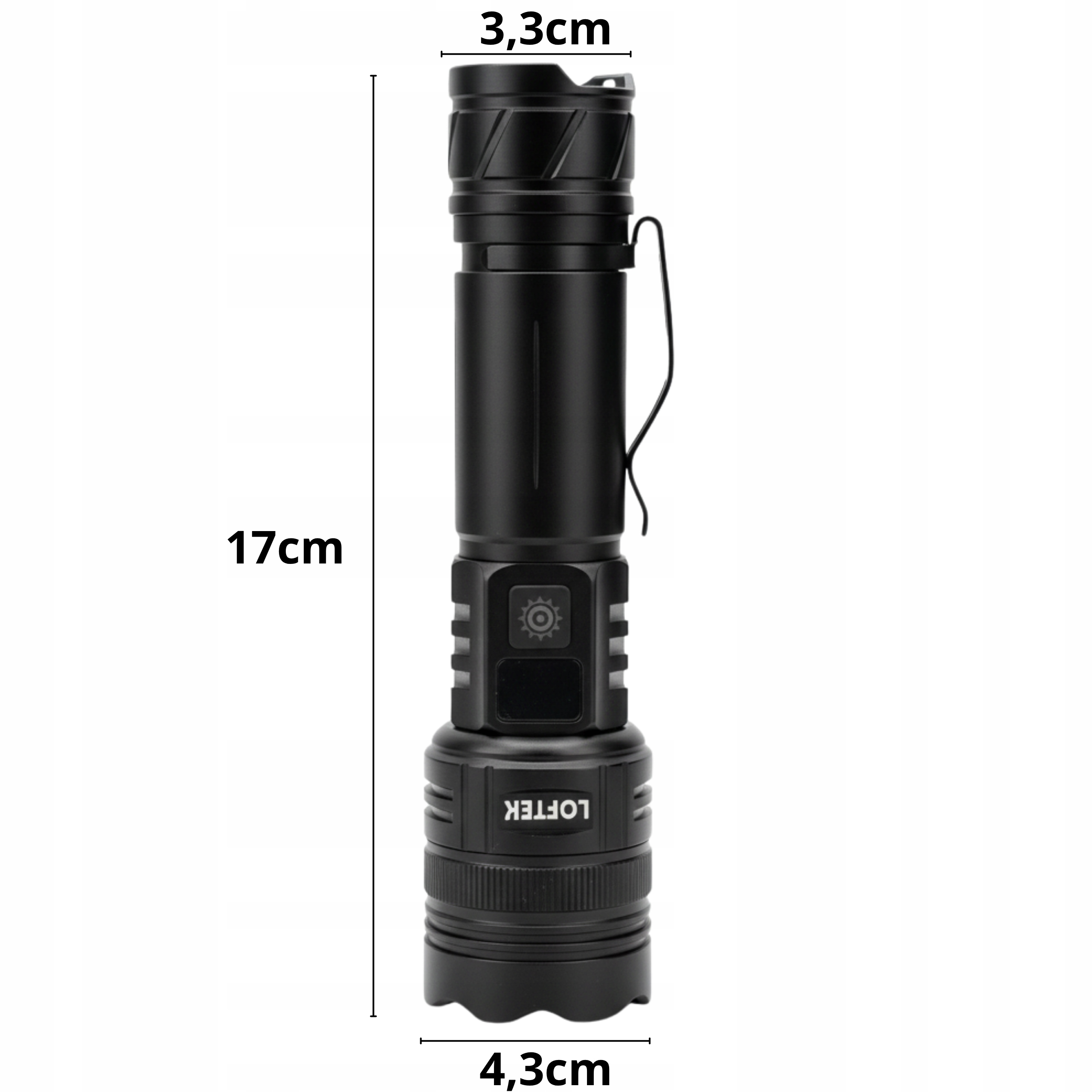 latarka led specyfikacja techniczna