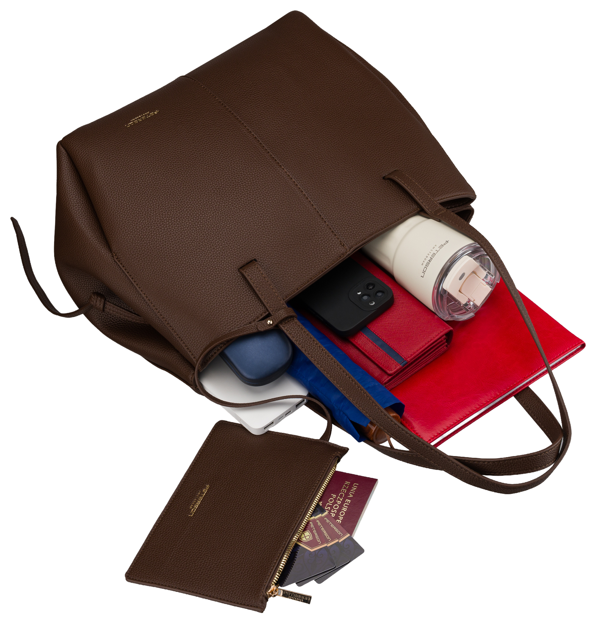 torebka damska ptn tor-ale-26-4953 brwon