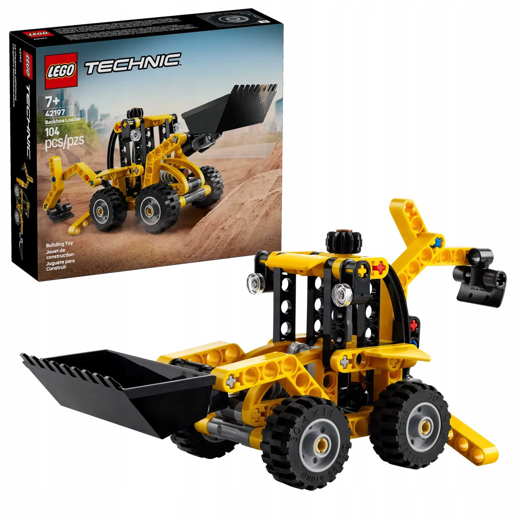 42197 - lego technic - koparko-ładowarka