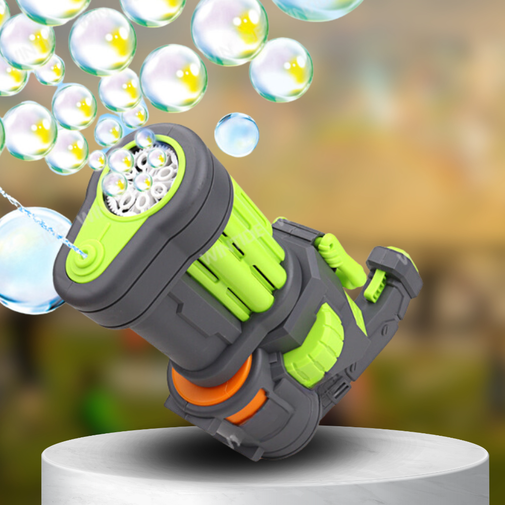 pistolet bazuka na bańki i wodę elektryczny automatyczny karabin wodny