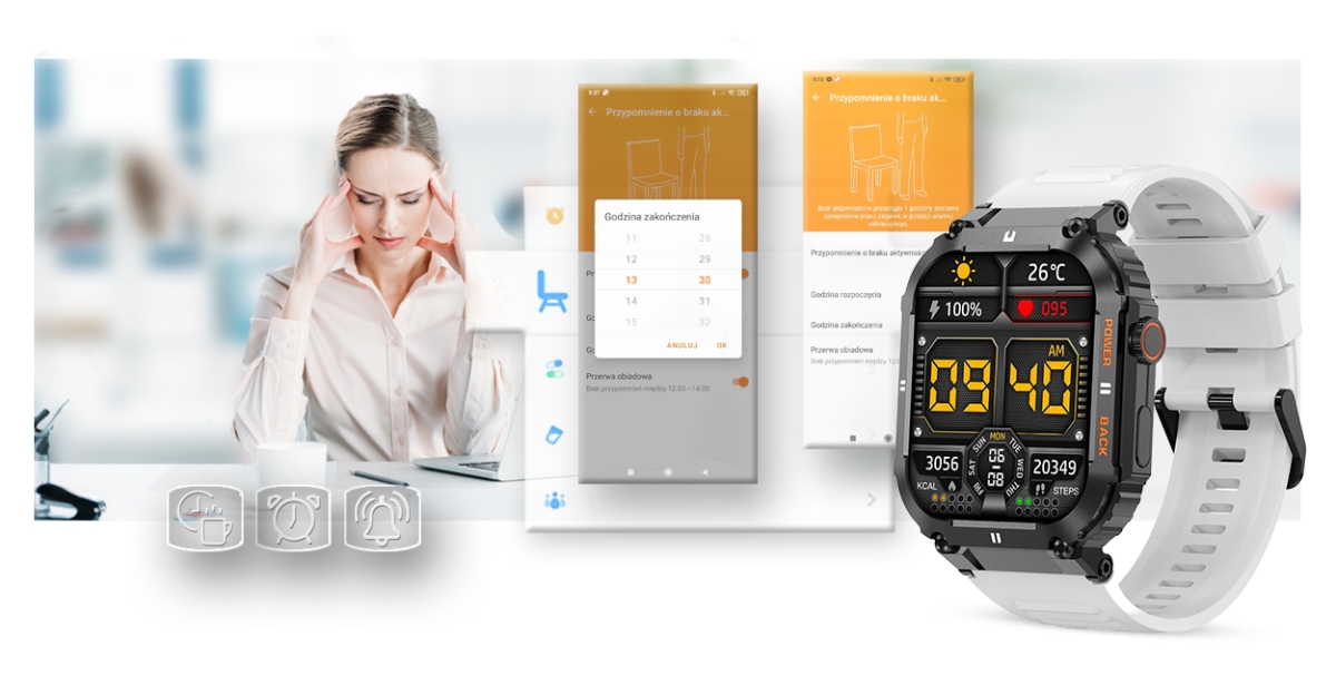 smartwatch gravity gt6-8