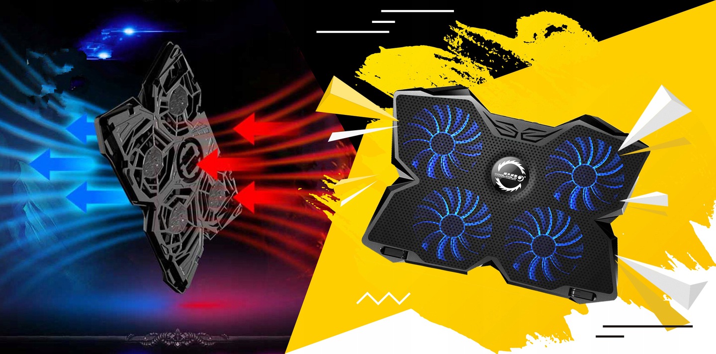 podstawka chłodząca pod laptopa 4 wentylatory