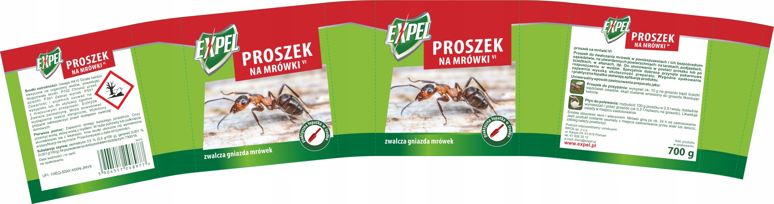 expel - proszek na mrówki 700g