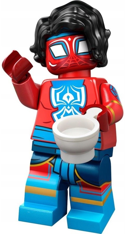 71050 - lego minifigures - pavitr prabhakar/spider-man india #6