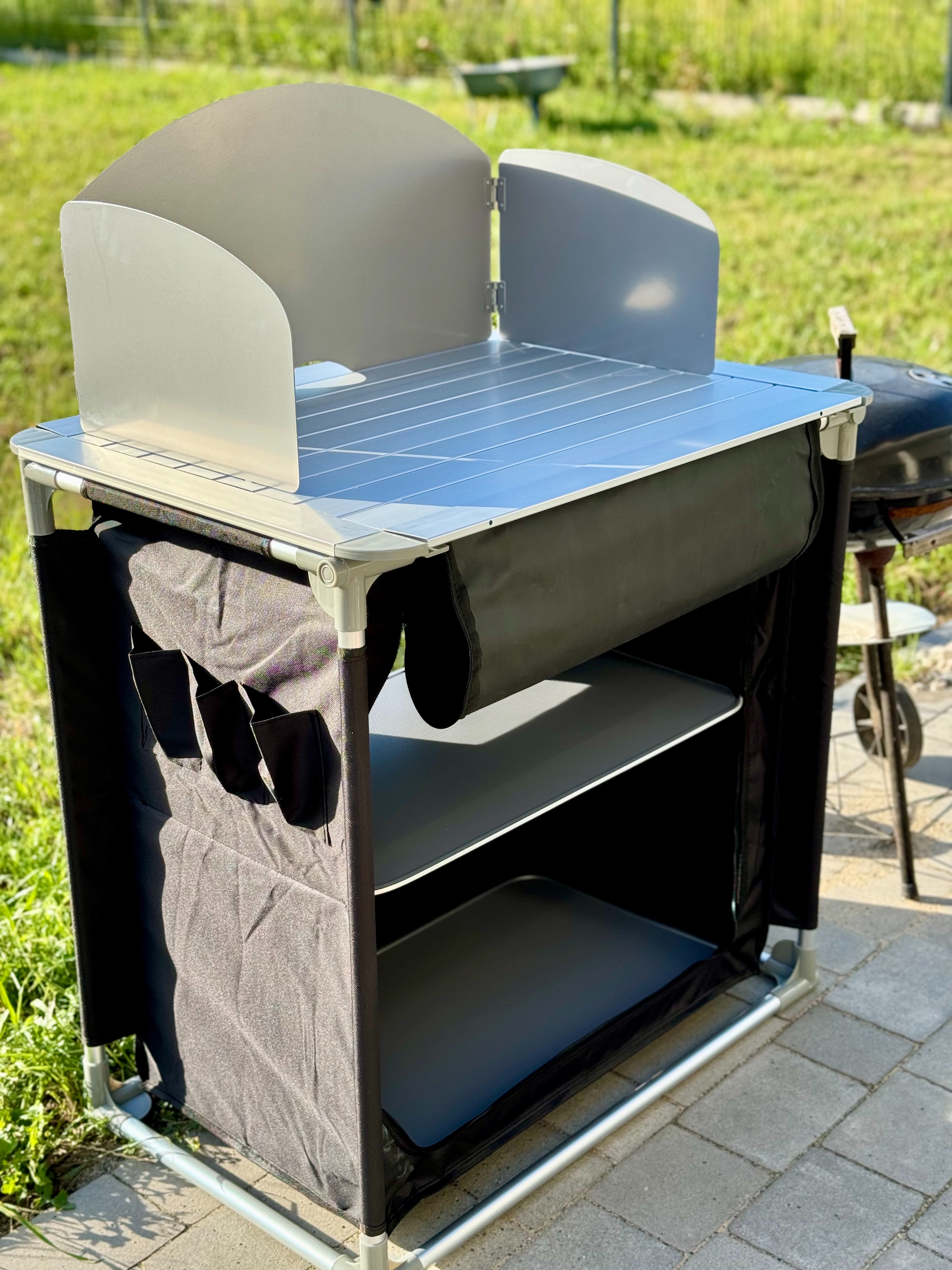 kuchnia turystyczna szafka stół składany ogrodowy torba kempingowy stolik