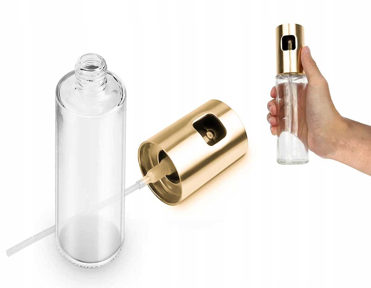 spryskiwacz kuchenny do oleju oliwy octu złoty 100ml