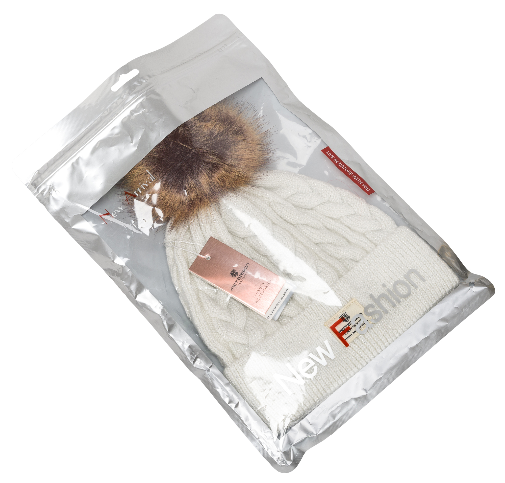 czapka ptn hat-06-7668 white