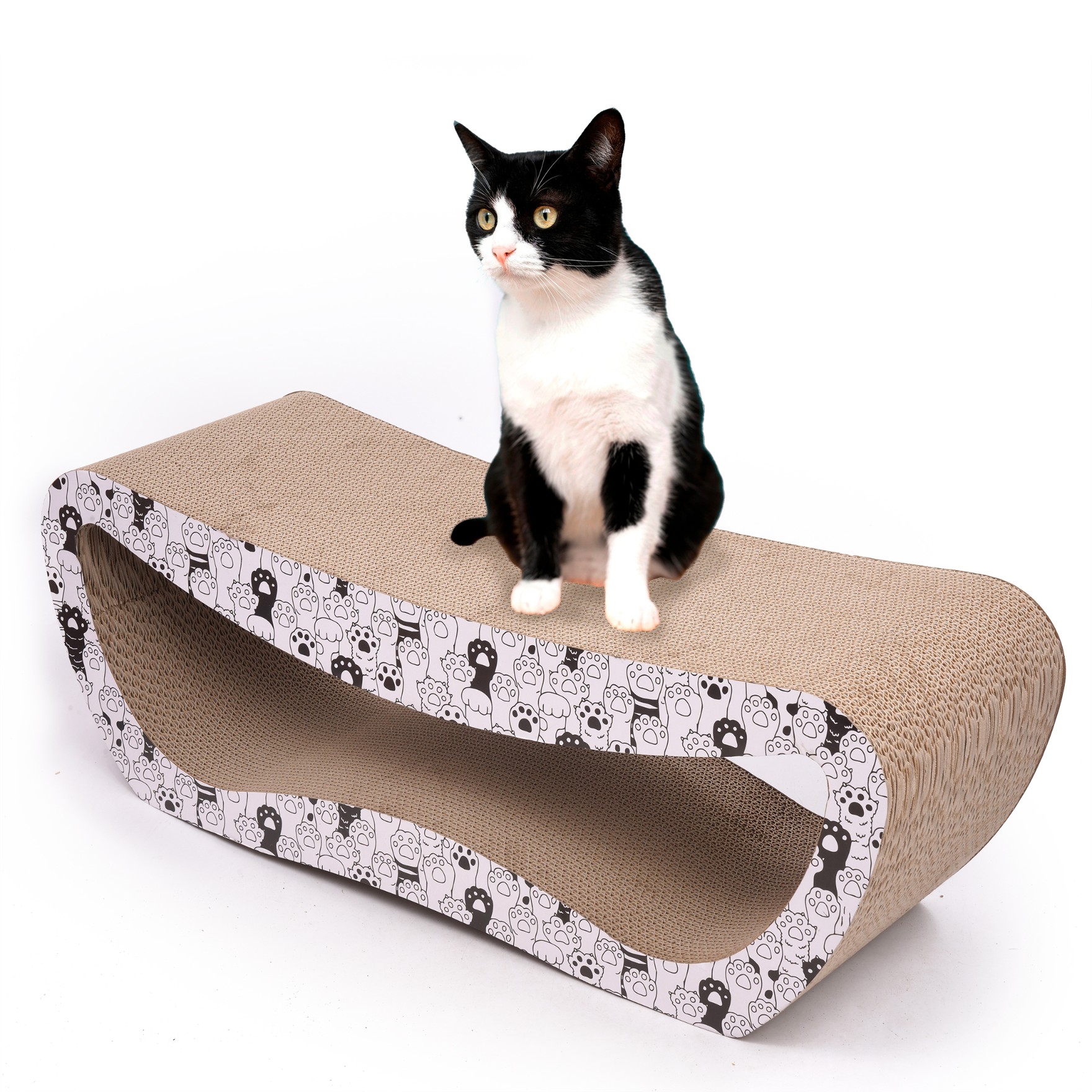 drapak dla kota  tekturowy duży legowisko do drapania leżak kartonowy