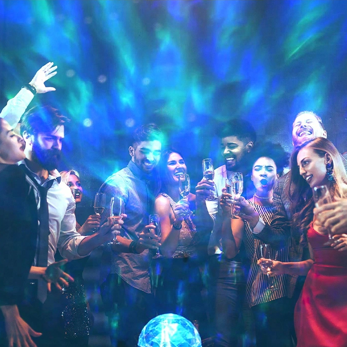 projektor gwiazd głośnik bluetooth lampka nocna