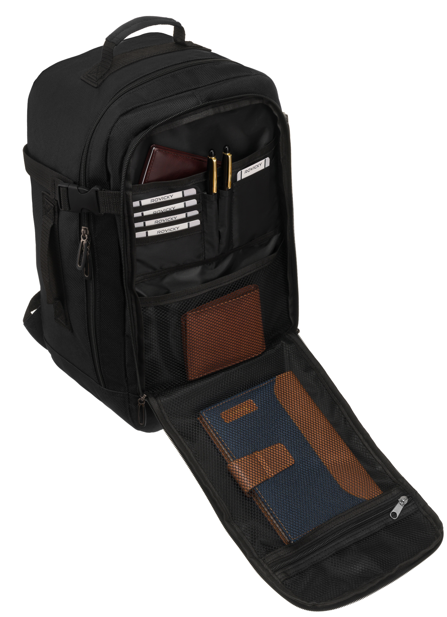 plecak materiałowy r-tok-1680d-0547 black