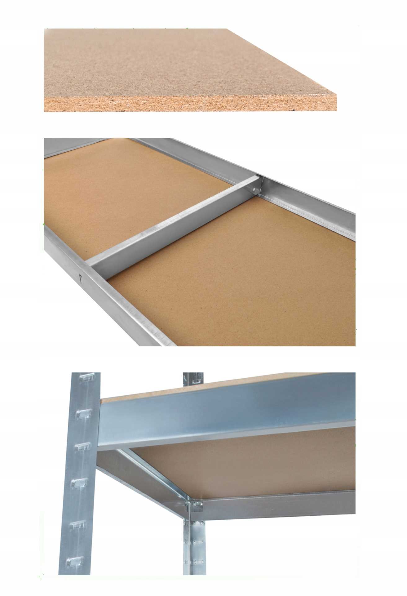 regał magazynowy 180x90x40 cm - 5 półek