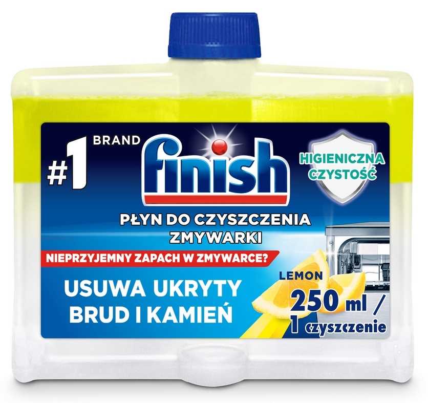 finish płyn do czyszczenia zmywarek 250 ml cytrynowy