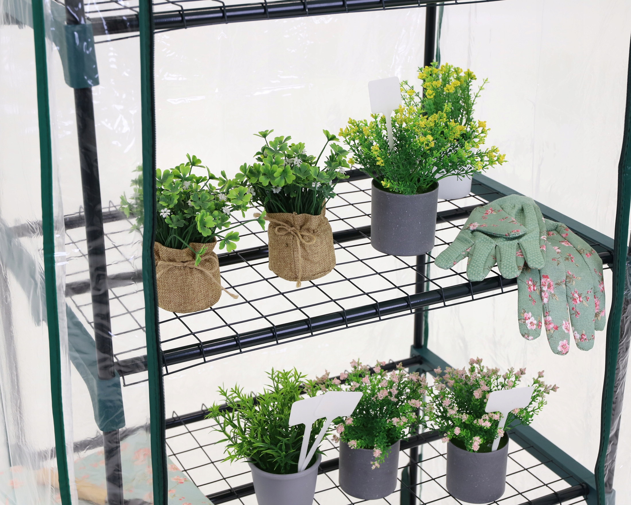 mini szklarnia balkonowa ogrodowa 160x70x50 do uprawy roślin tunel foliowy