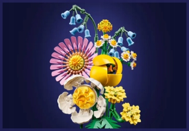 10347 - lego the botanical collection - mały słoneczny bukiet