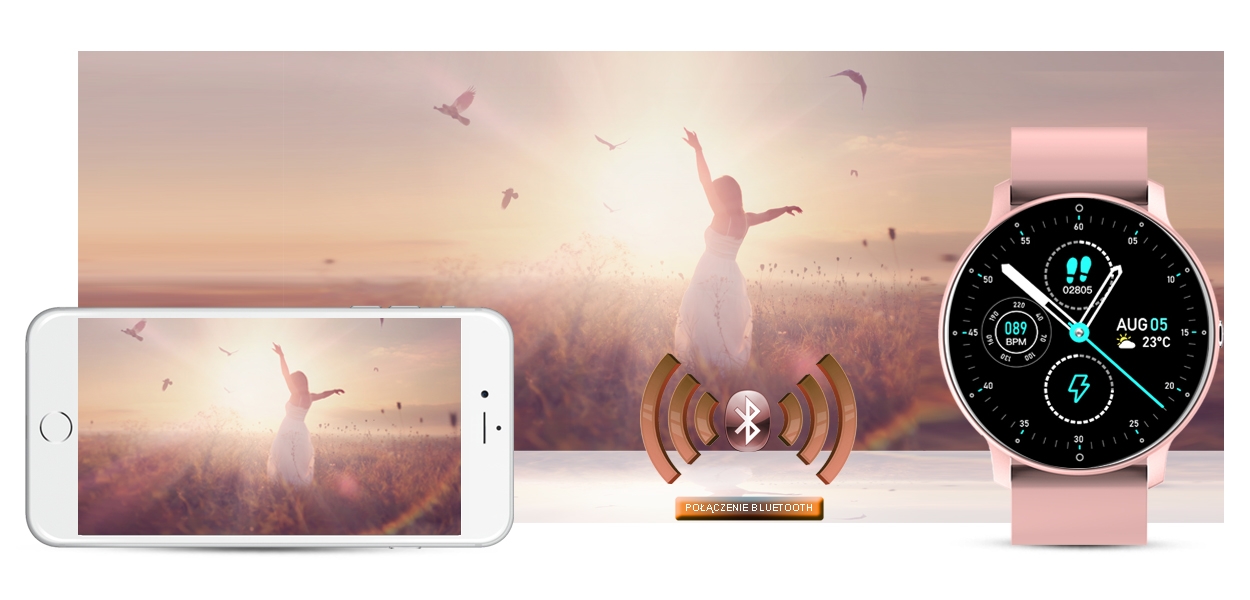 smartwatch damski gravity gt1-1