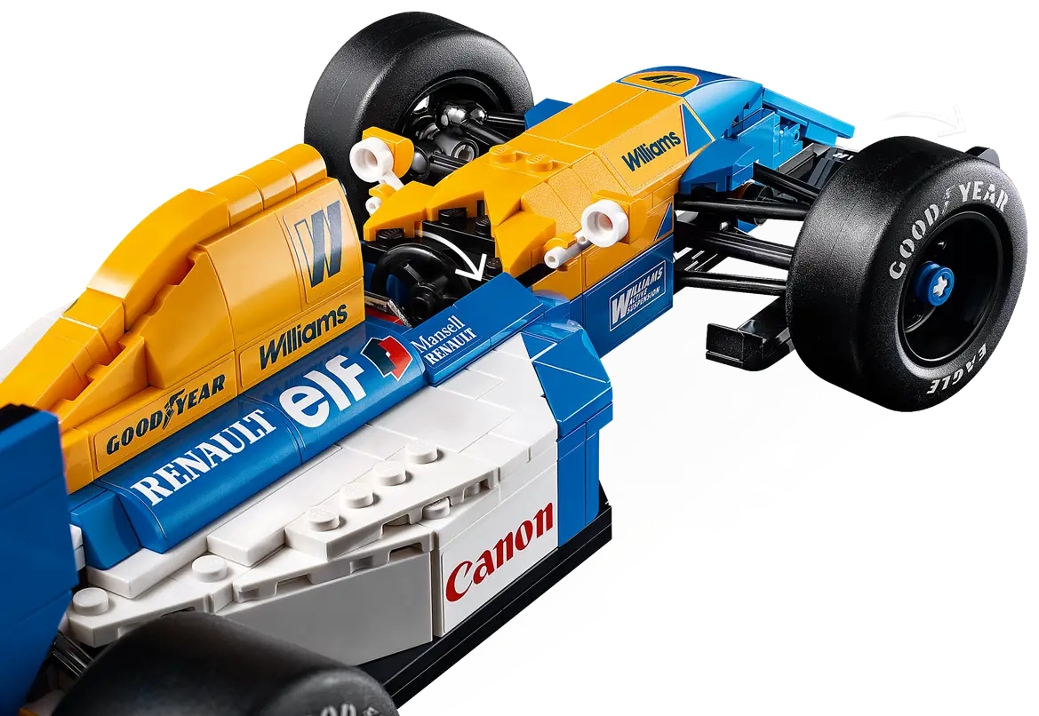 10353 - lego icons - williams racing fw14b i nigel mansell