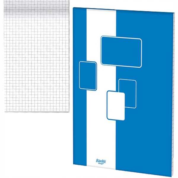 blok biurowy w kratkę a4 / 100 kartek / 60g / budget / bantex