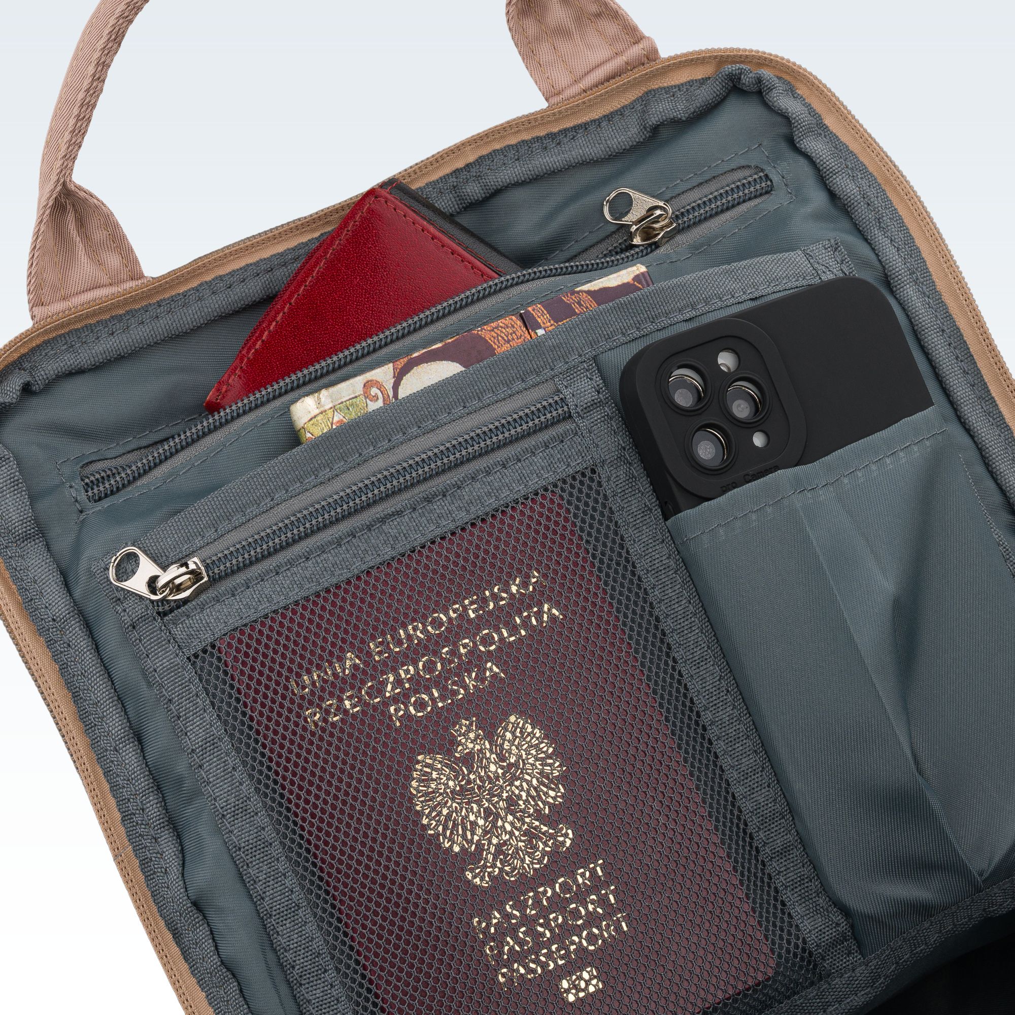 plecak ptn gamma-5318 beige