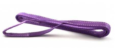 pas załadunkowy zawiesie 1m/30mm/1t pętla na końcach, fioletowy