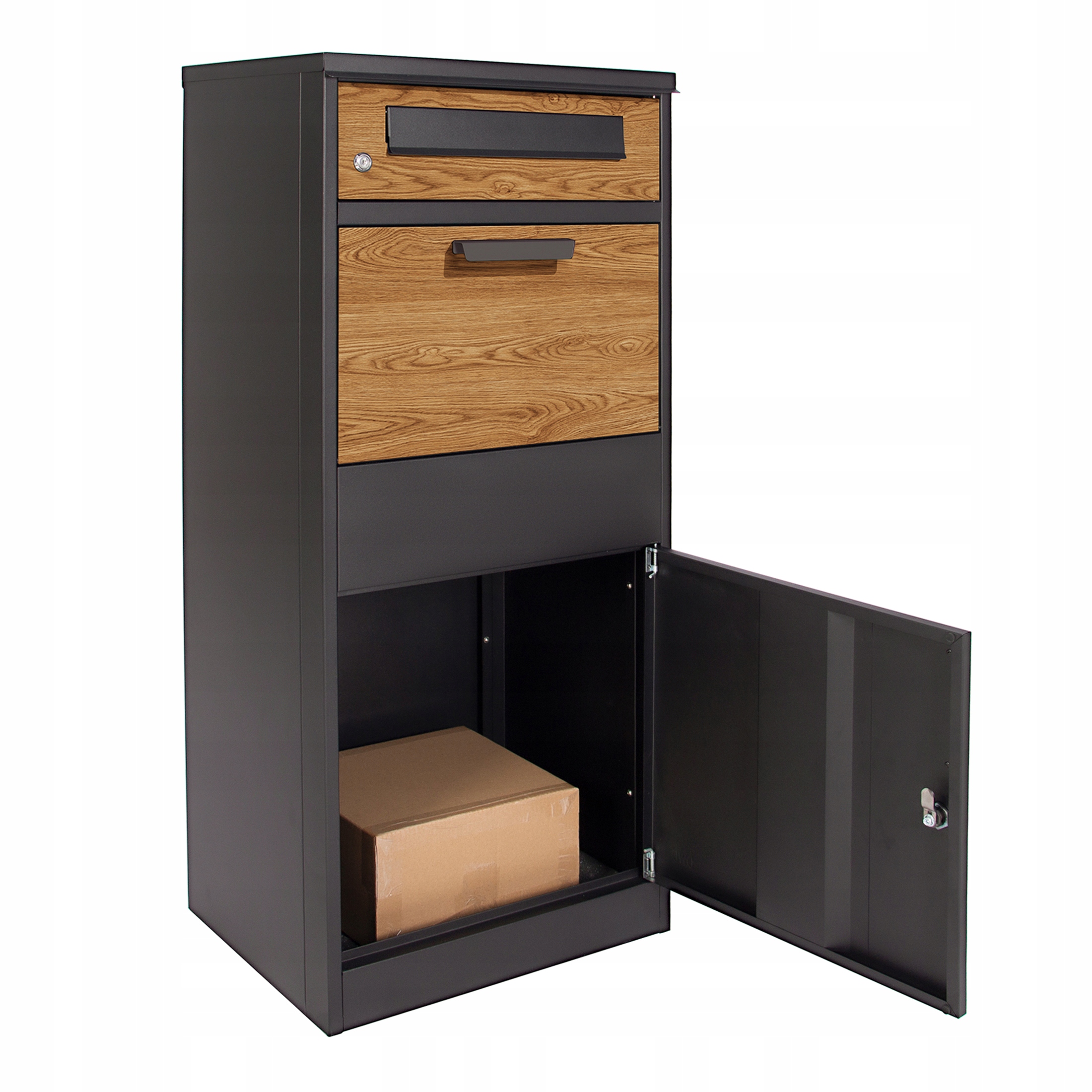 skrzynka na przesyłki kurierskie listy paczki xxl pocztowa duża pojemna