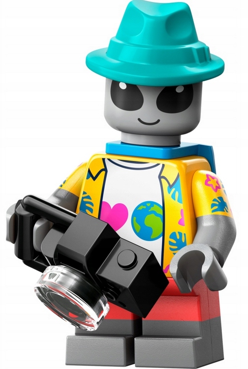 71046 - lego minifigures - kosmita-turysta col26-3 / kosmos seria 26