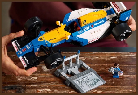 10353 - lego icons - williams racing fw14b i nigel mansell