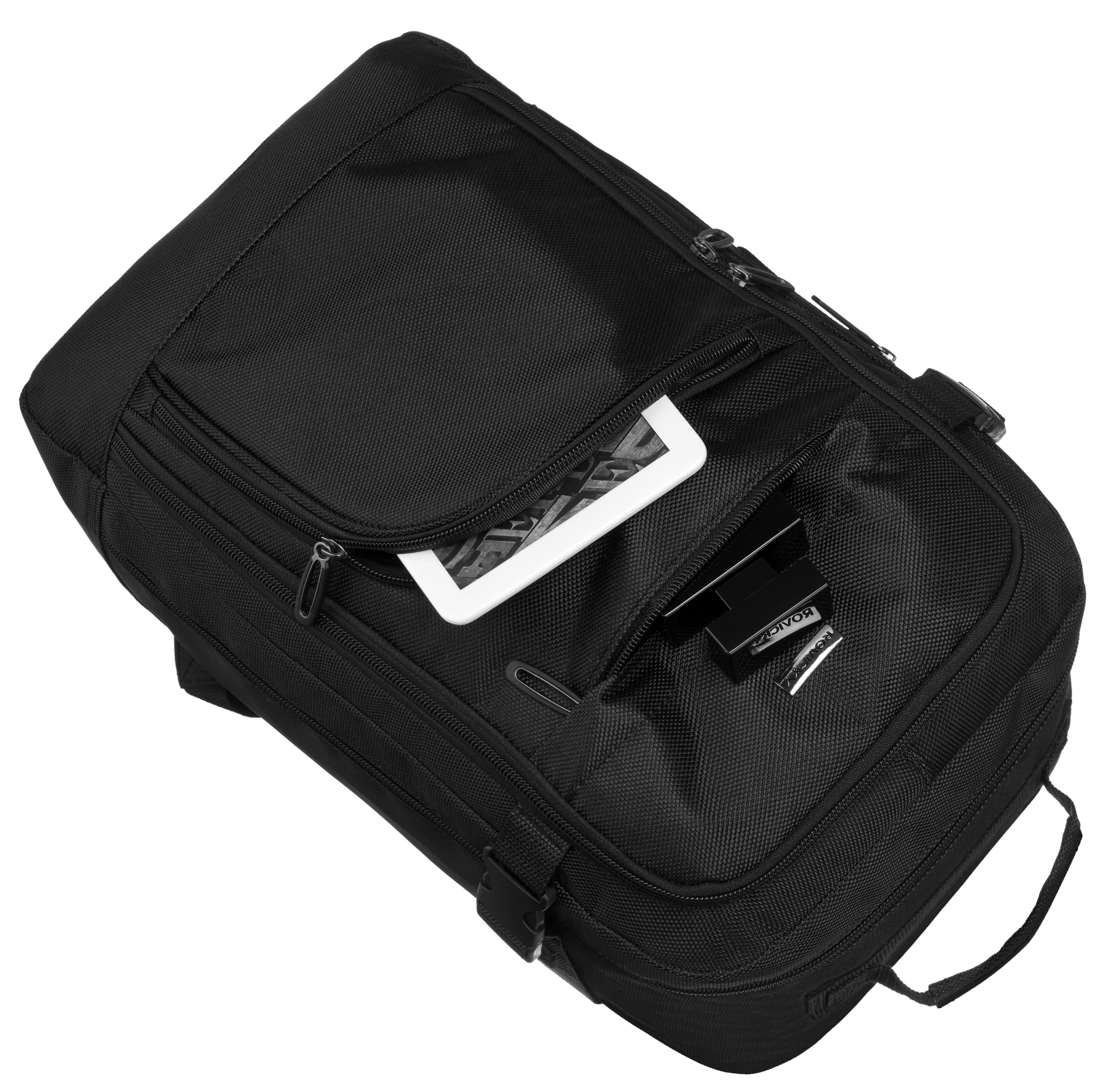 plecak materiałowy r-tok-1680d-0547 black