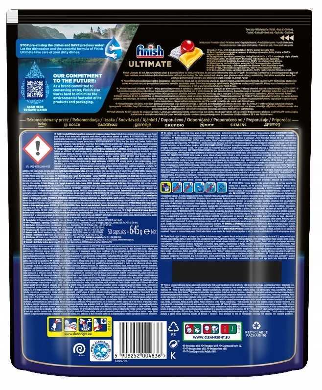 finish kapsułki ultimate all-in-1 50 lemon