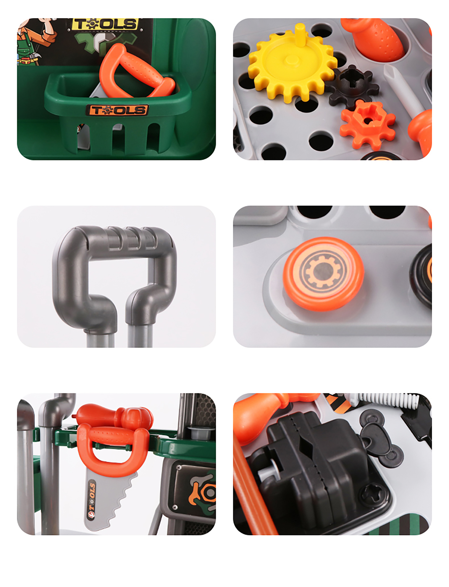 zestaw skrzynka z narzędziami dla dzieci warsztat zabawkowy w walizce