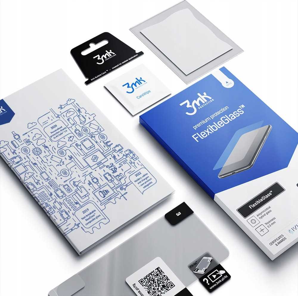 szkło hybrydowe 3mk flexibleglass apple iphone 15 pro max