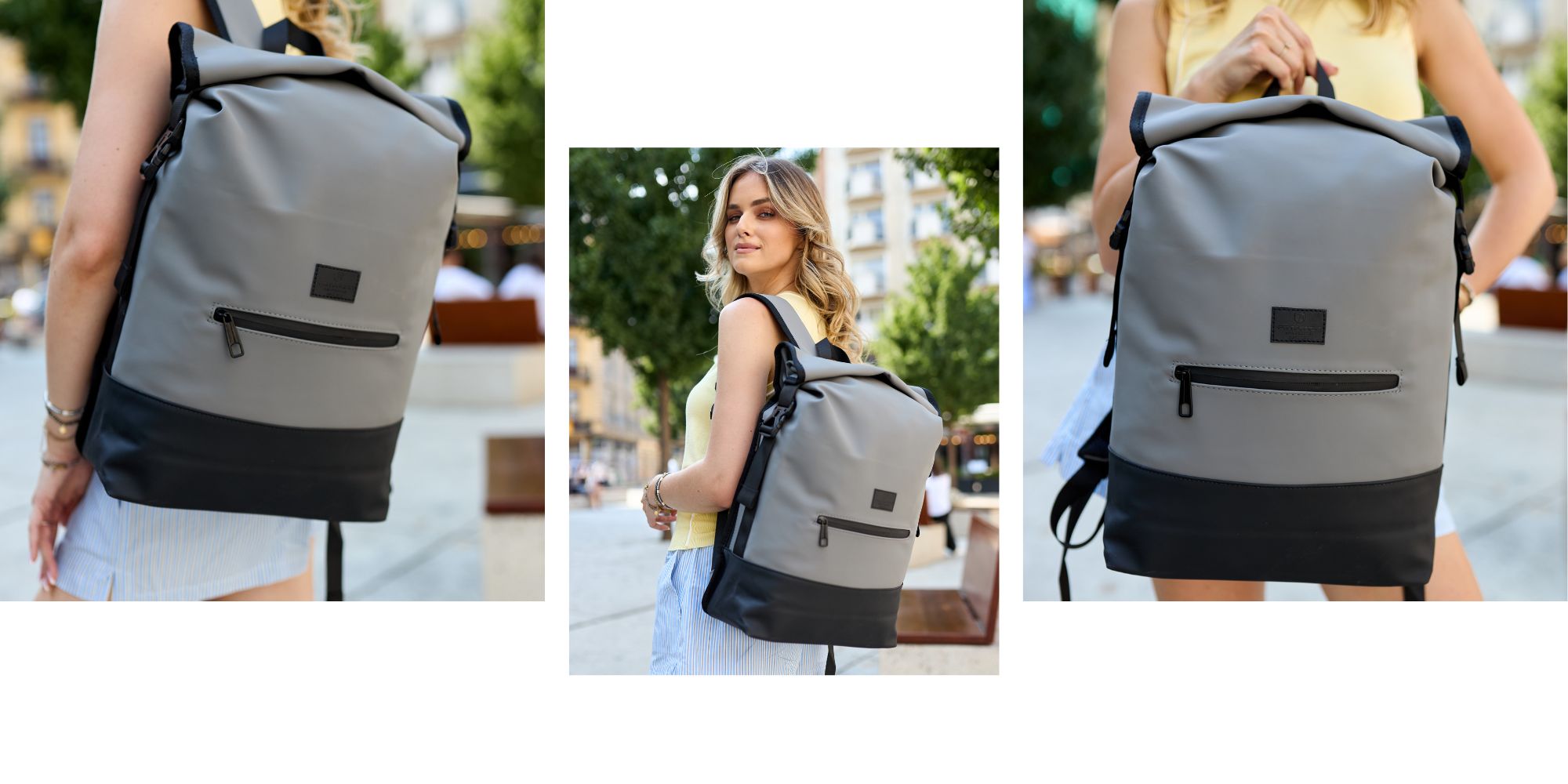 plecak miejski ptn berlin-9053 gray