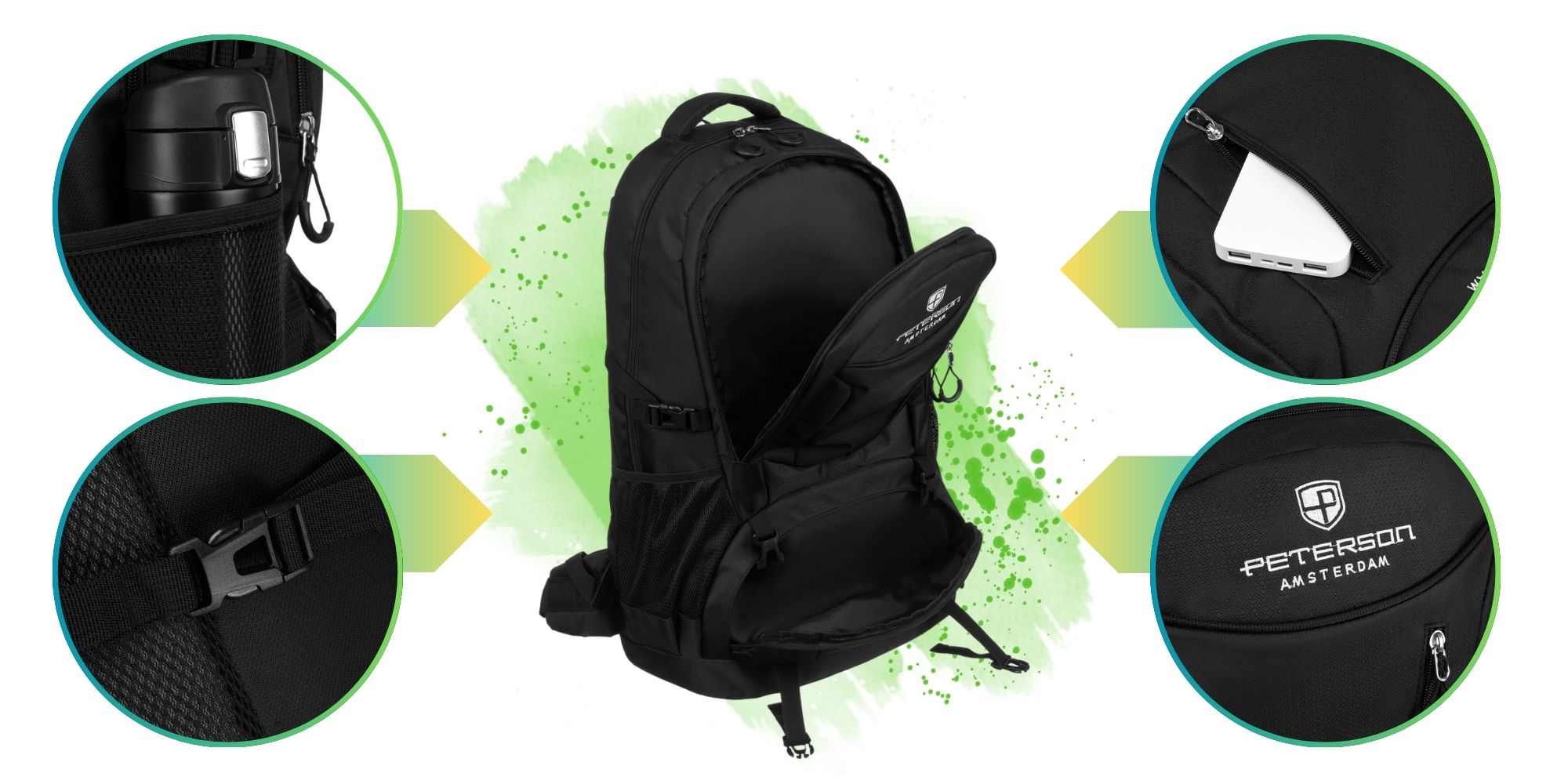 plecak ptn pwy-01-6225 full black