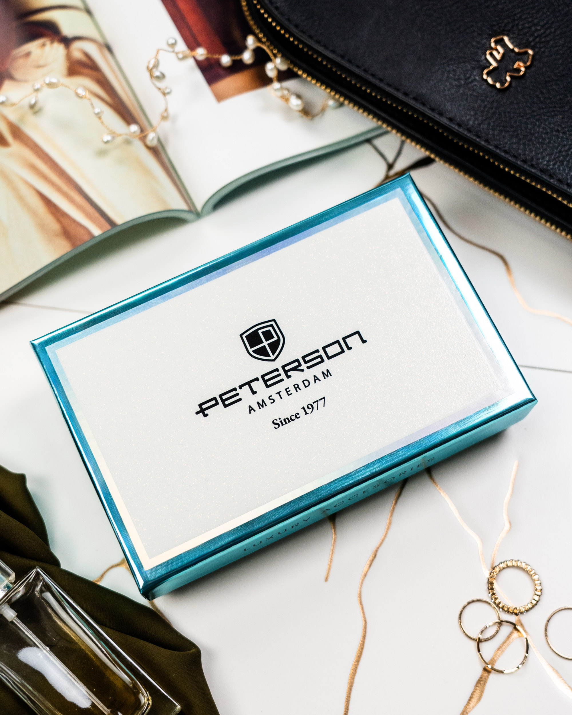 portfel damski skóra+pu ptn ps329-hnl-2982 purple