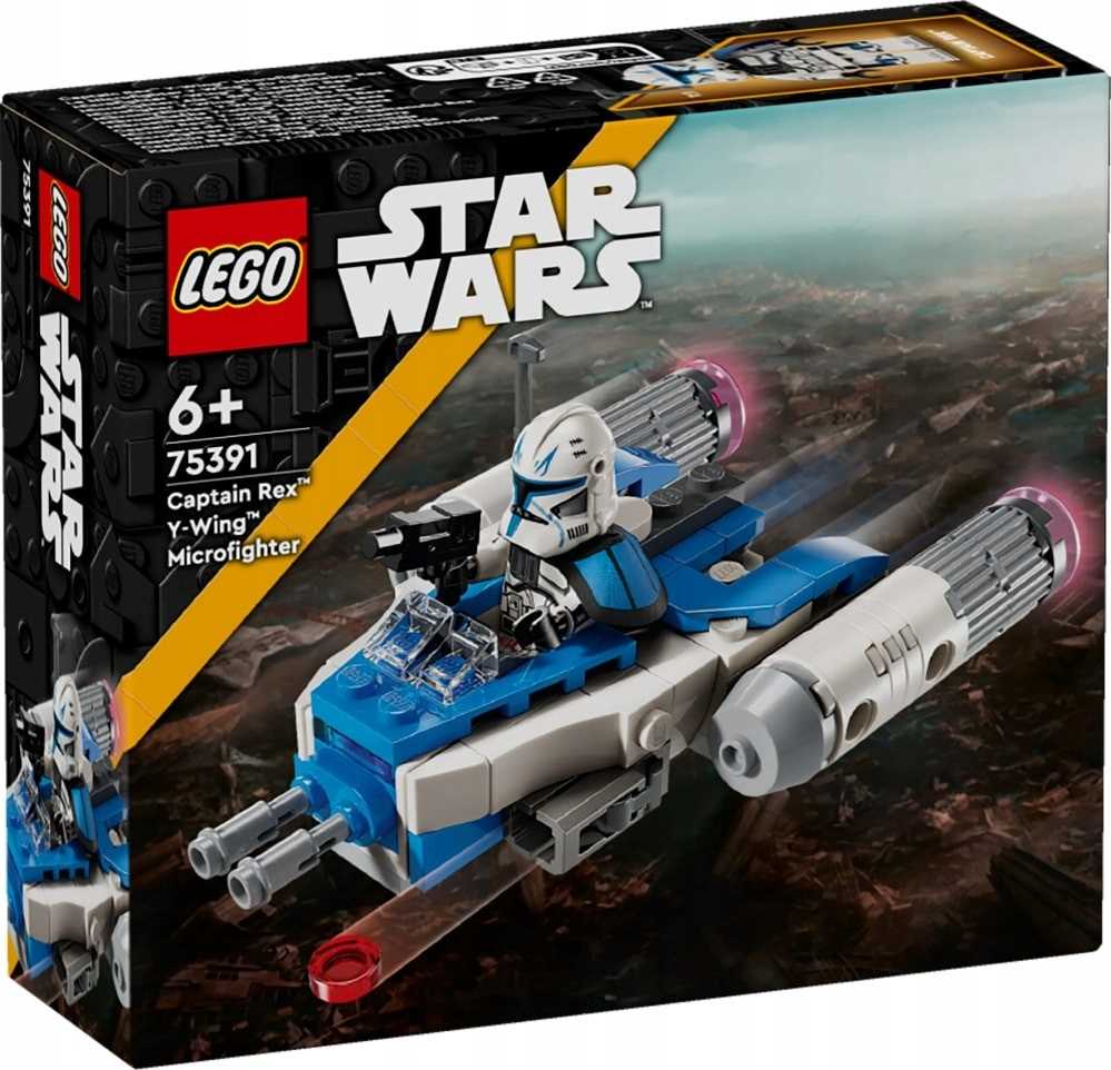75391 - lego star wars - mikromyśliwiec y-wing™ kapitana rexa