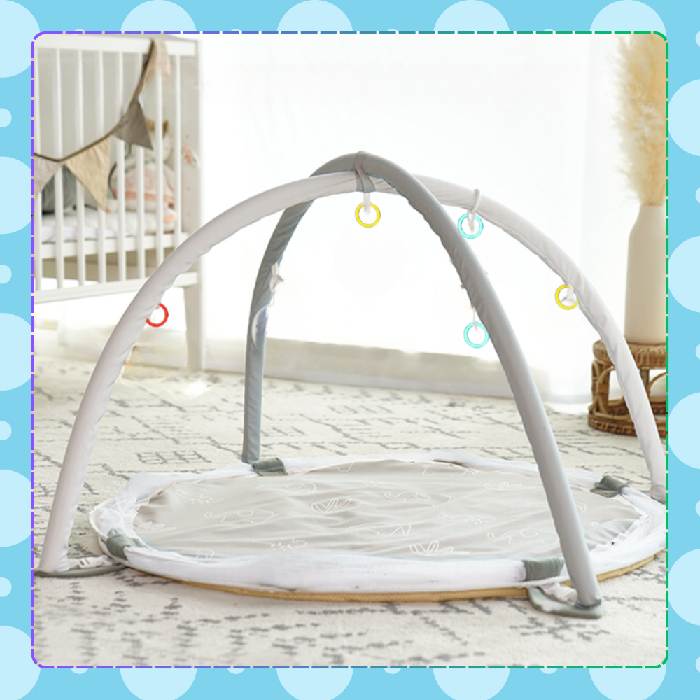 mata edukacyjna dla niemowląt interaktywna 4w1 słonik piłeczki maskotki