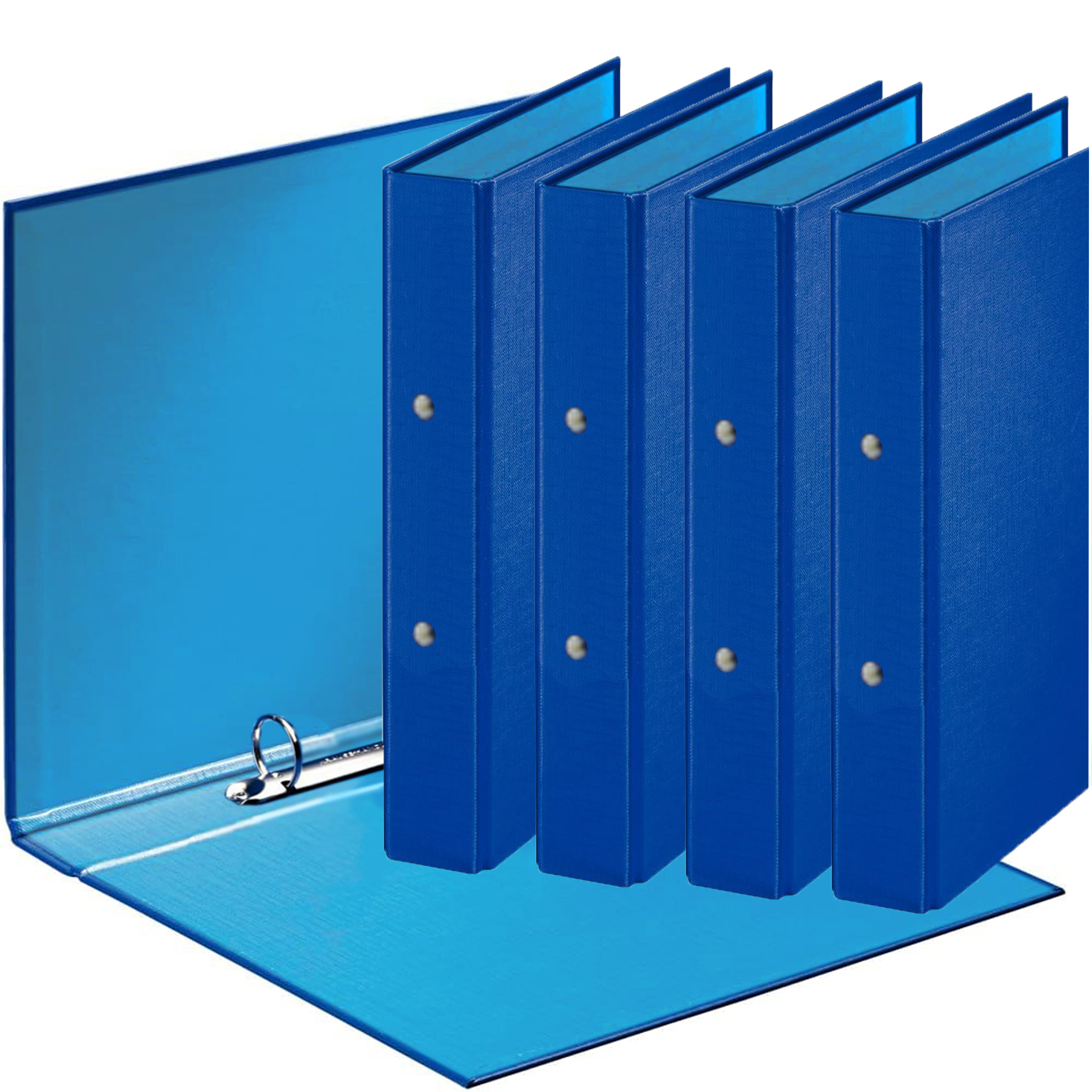 segregator  a4 ringowy 40 mm asda granatowy 5 sztuk