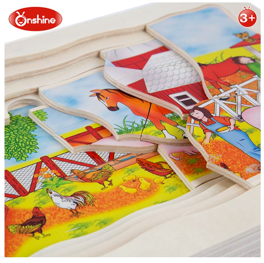 puzzle warstwowe farma tnwx-6348