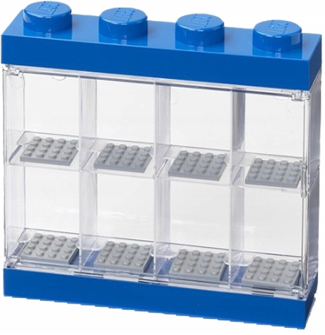4065 - lego - witryna niebieska na 8 minifigurek