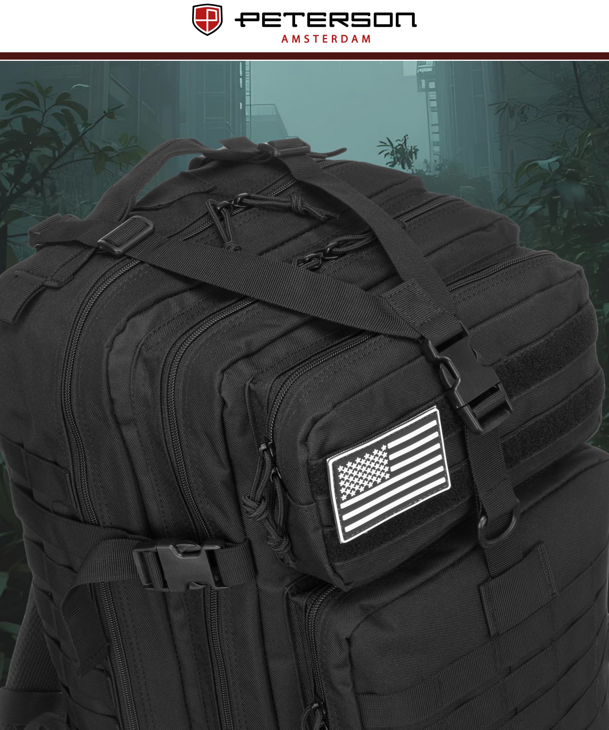 plecak ptn bl096-8090 black