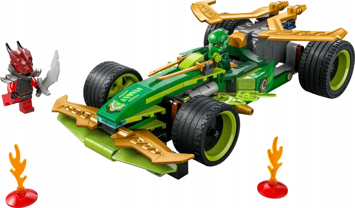 71828 - lego ninjago - samochód wyścigowy lloyda z napędem typu pull-back