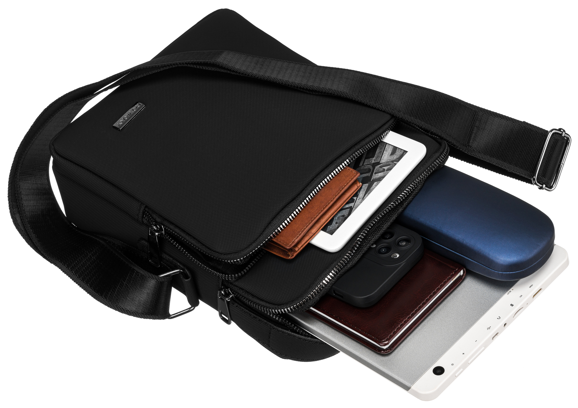 torba męska pu r-2562-2-6816 black