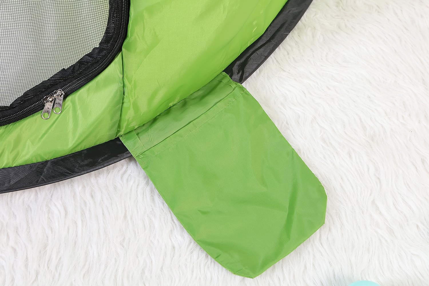 namiot samorozkładający dla dzieci domek do domu ogrodu zielony dinozaur