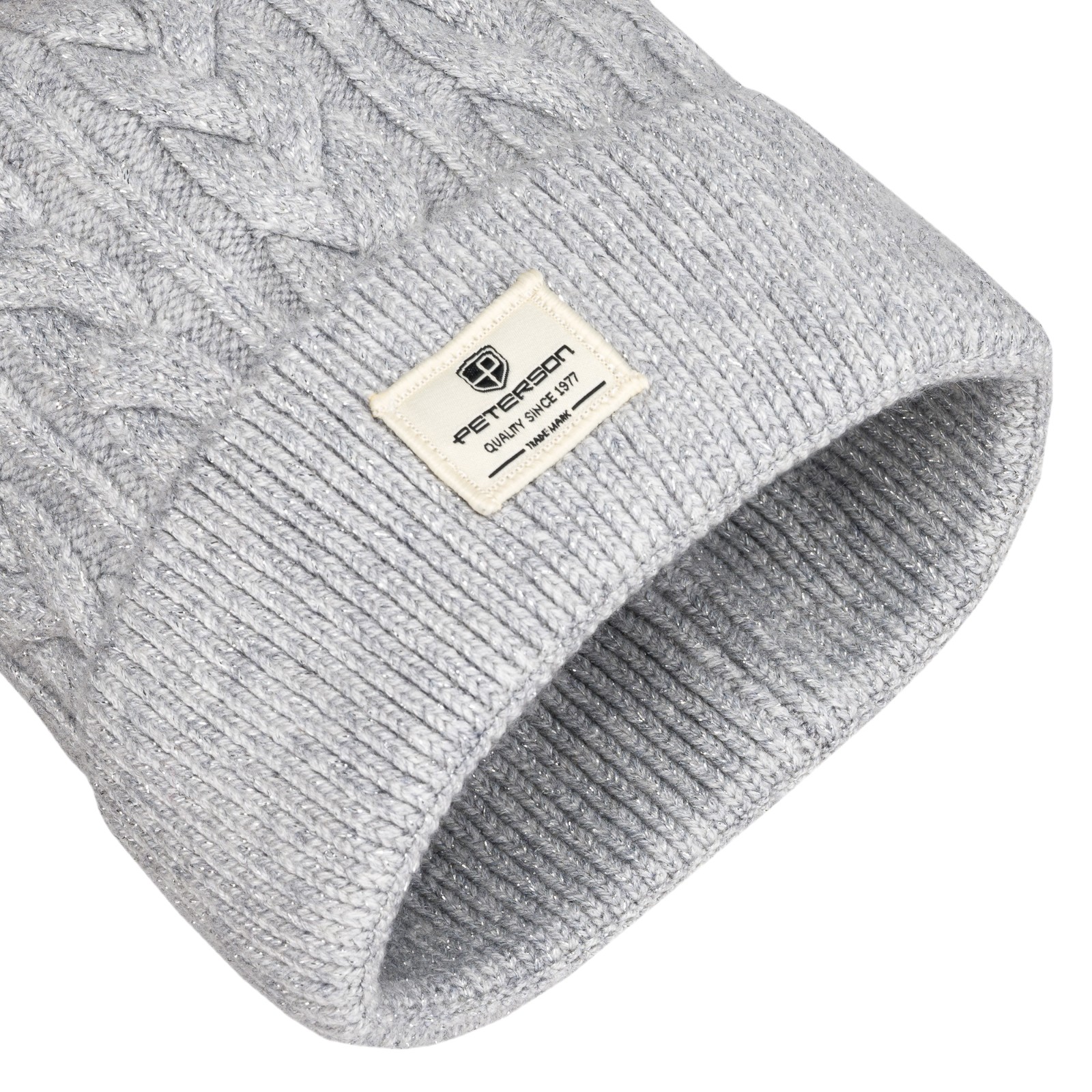 czapka ptn hat-06-7675 grey
