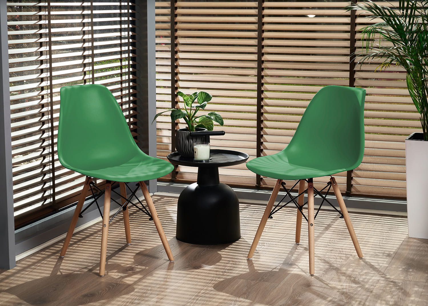 krzesło eva zielone (ikeabox)