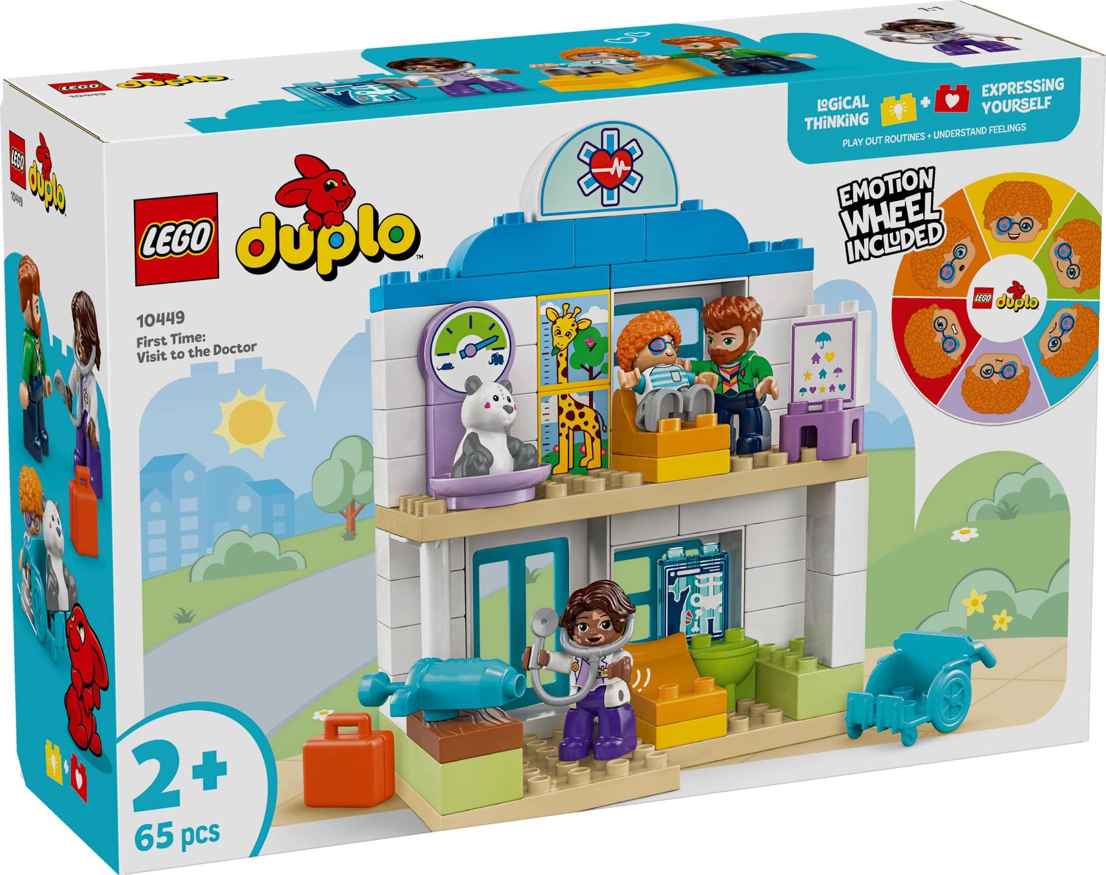 10449 - lego duplo - pierwszy raz: wizyta u lekarza