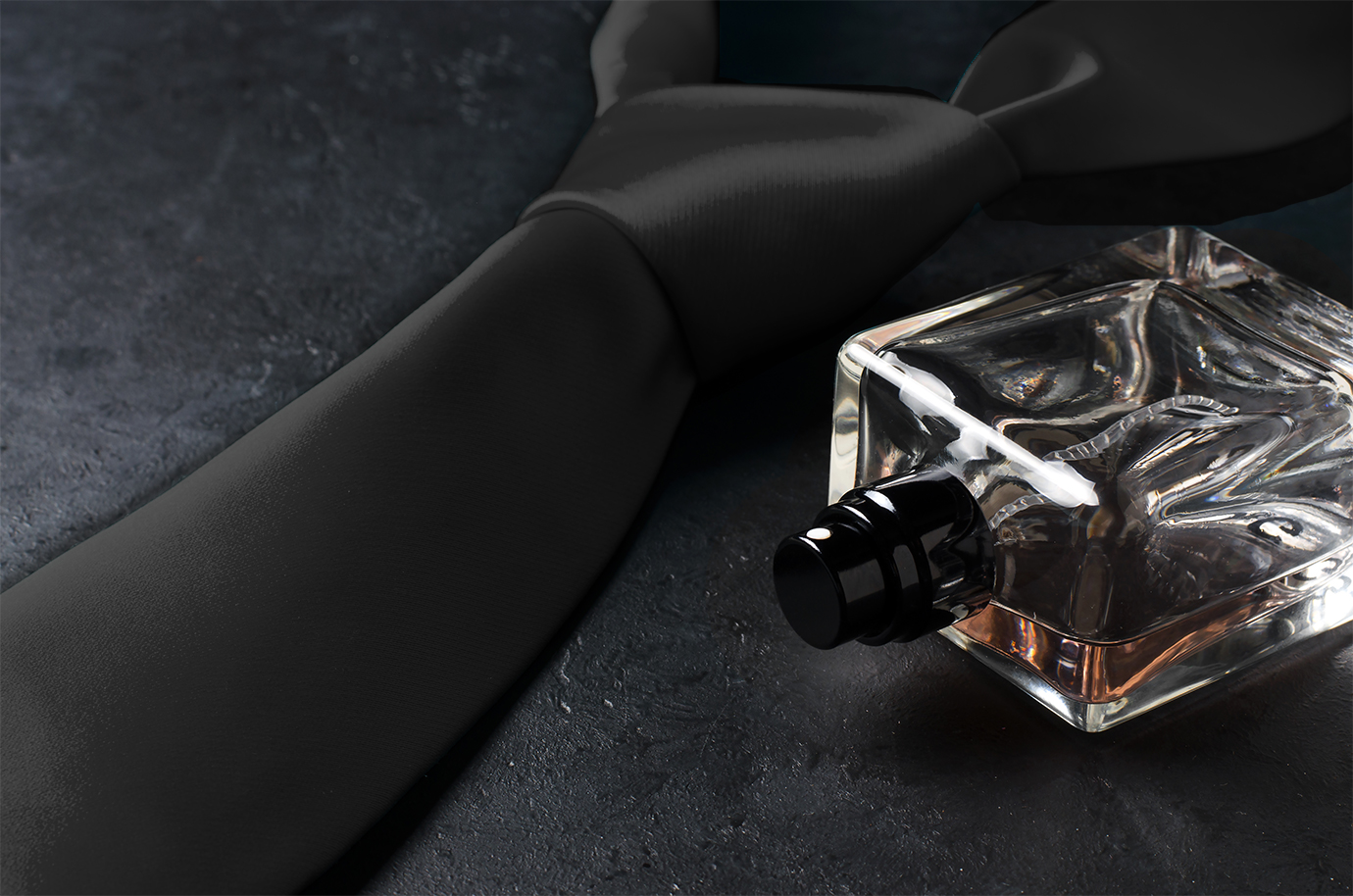 krawat 8 cm t-01 black b.rabatu