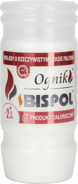 bispol - wkład zalewany ognik wp2n - 30 szt.