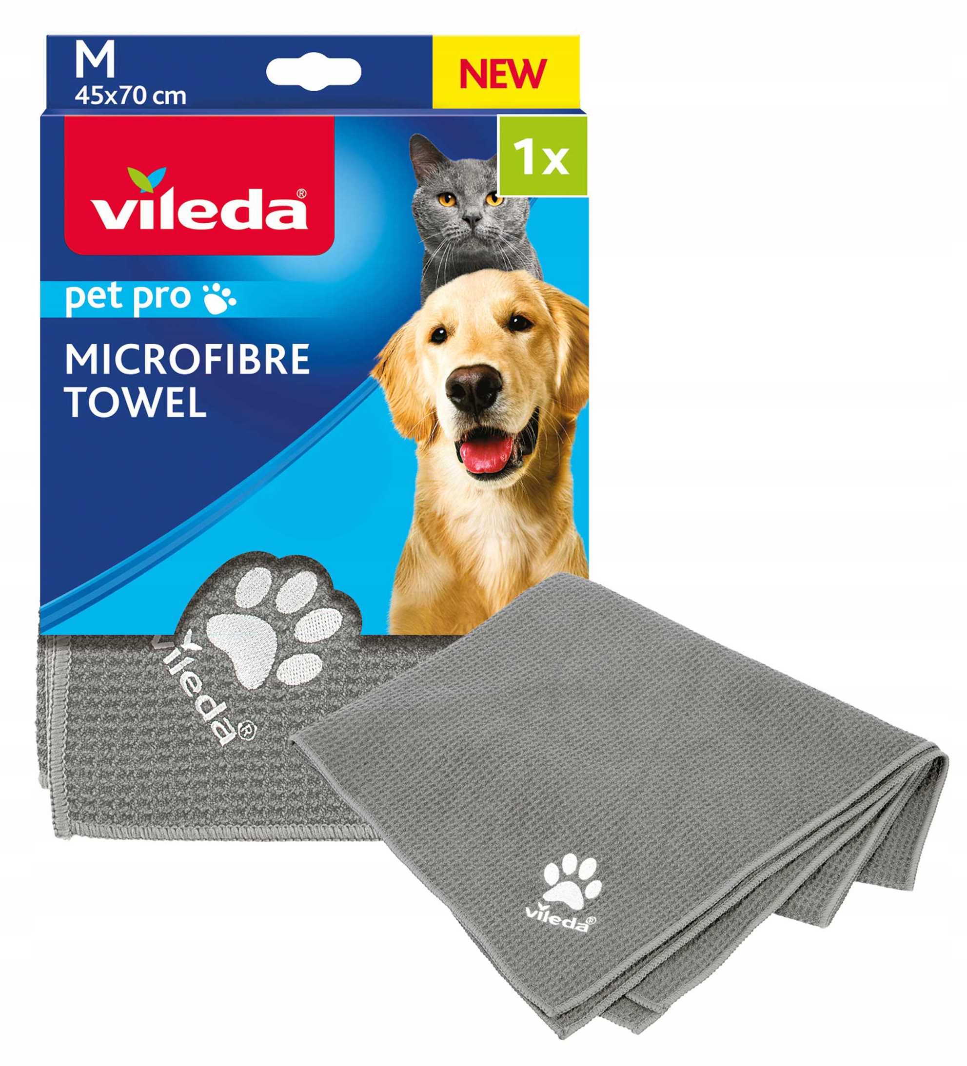 vileda pet pro ręcznik z mikrofibry m